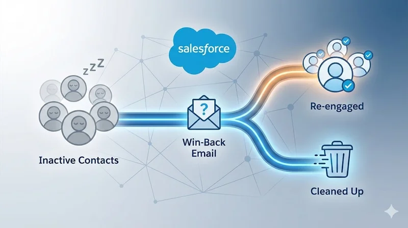 Salesforce Dormants Journey diagram